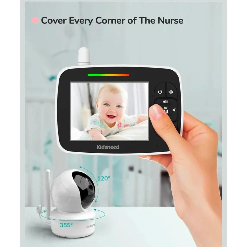 Kidsneed SM935A‎ Digital Wireless Video Baby Monitor 3.5